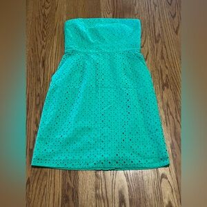 New York & Company Vibrant Green Dress
